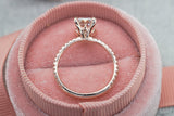Lab Grown Diamond Emerald Cut  Diamond Ring M3099