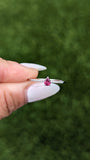 Pear Ruby And Diamond Ring FR01009