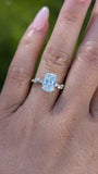 14K Yellow Gold 2.0 Radiant Lab Grown Diamond Engagement Ring