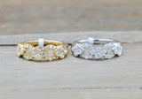 Diamond Ring Clover and Links