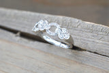 Diamond Ring Clover and Links
