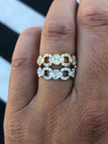 Diamond Ring Clover and Links