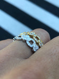 Diamond Ring Clover and Links