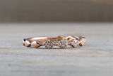Marquise Shape Cluster Diamond Band B10077