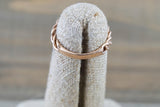 Oval Pave Diamond Tag Chain Link Ring