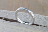 Baguette Diamond Diamond Milgrain Etched Channel Set 2.5mm