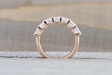 U Prong Diamond Band