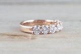 U Prong Diamond Band
