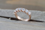 U Prong Diamond Band