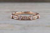 Marquise and Round Shape Diamond Band