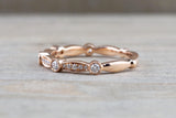 Marquise and Round Shape Diamond Band
