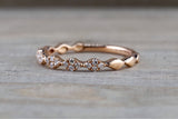 Marquise Shape Cluster Diamond Band B10077