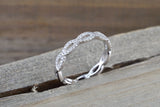 Infinity Forever Eternity Crossover Diamond Ring ASPBR010052