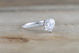 Heart Shape Forever ONE Moissanite 7.5mm Ring M3083