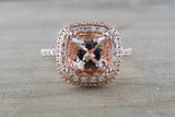 Penelope Cushion Morganite ASPER1430054