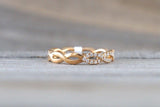 Infinity Forever Eternity Crossover Diamond Ring ASPBR010052