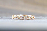 Infinity Forever Eternity Crossover Diamond Ring ASPBR010052