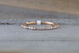 Marquise Shape Diamond Band