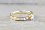 Yellow Gold Diamond Ring Closeout