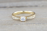 Yellow Gold Diamond Ring Closeout