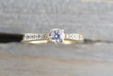 Yellow Gold Diamond Ring Closeout