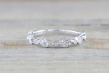 Floral Leaf Petal Vine Ring B10081