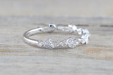 Floral Leaf Petal Vine Ring B10081