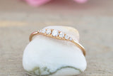 18k Gold Delicate Diamond Band ASPBR010028